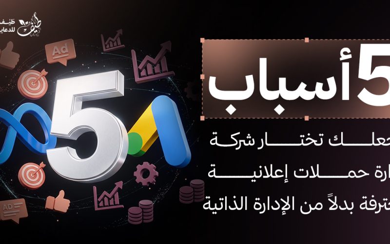 5 أسباب تجعلك تستعين بشركة إدارة حملات إعلانية محترفة بدل الإدارة الذاتية